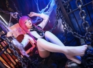 碧蓝航线约克公爵cos美女性感写真