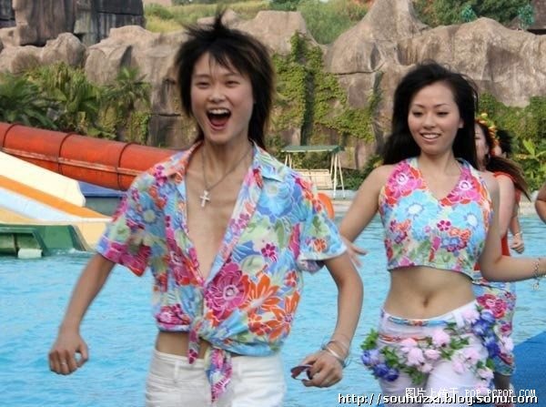 老子纯爷们,靓颖妹子跟好